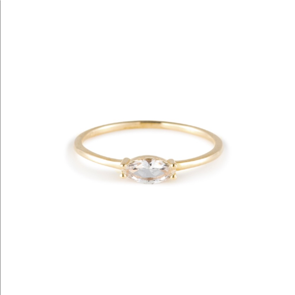 Mejuri Marquise Ring